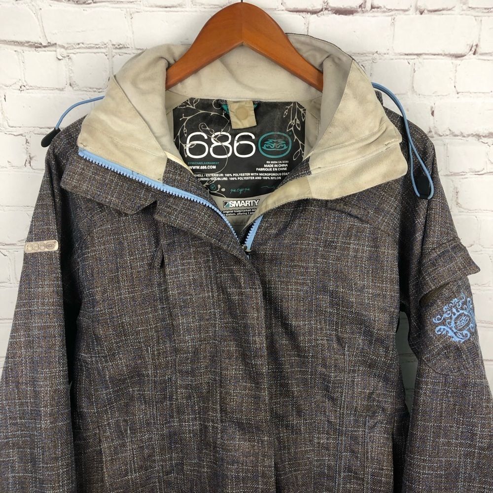 686 Smarty Snowboard Winter Jacket Women's Sz Small